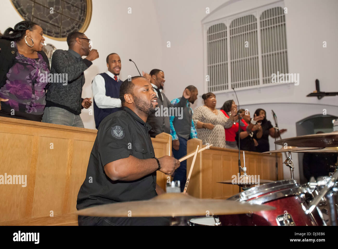 Detroit, Michigan Gospel concert at Peace and Goodwill Baptist Church