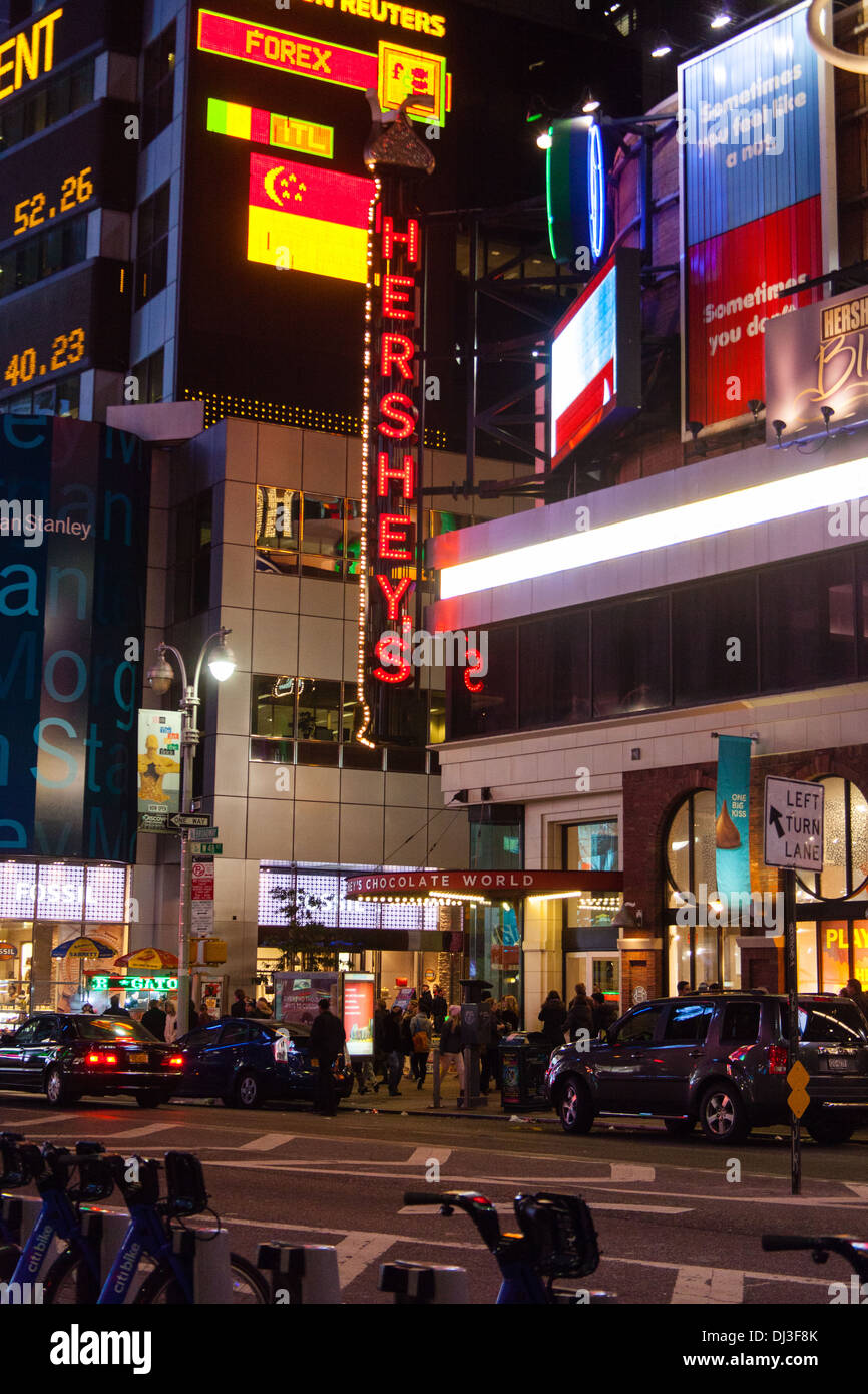 Hershey's store.Times Square, New York City, United States of America