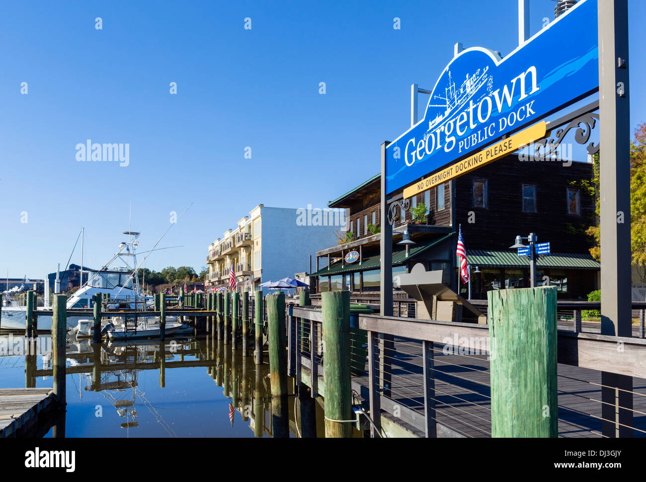 The waterfront in historic South Carolina, USA Stock Photo