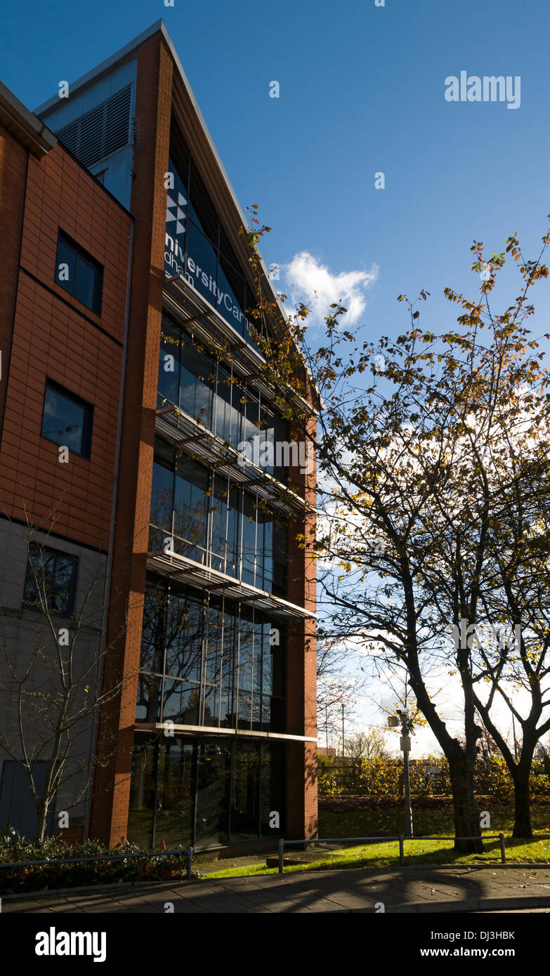 University Campus Oldham building, Chaucer Street, Oldham, Greater Manchester, England, UK Stock Photo