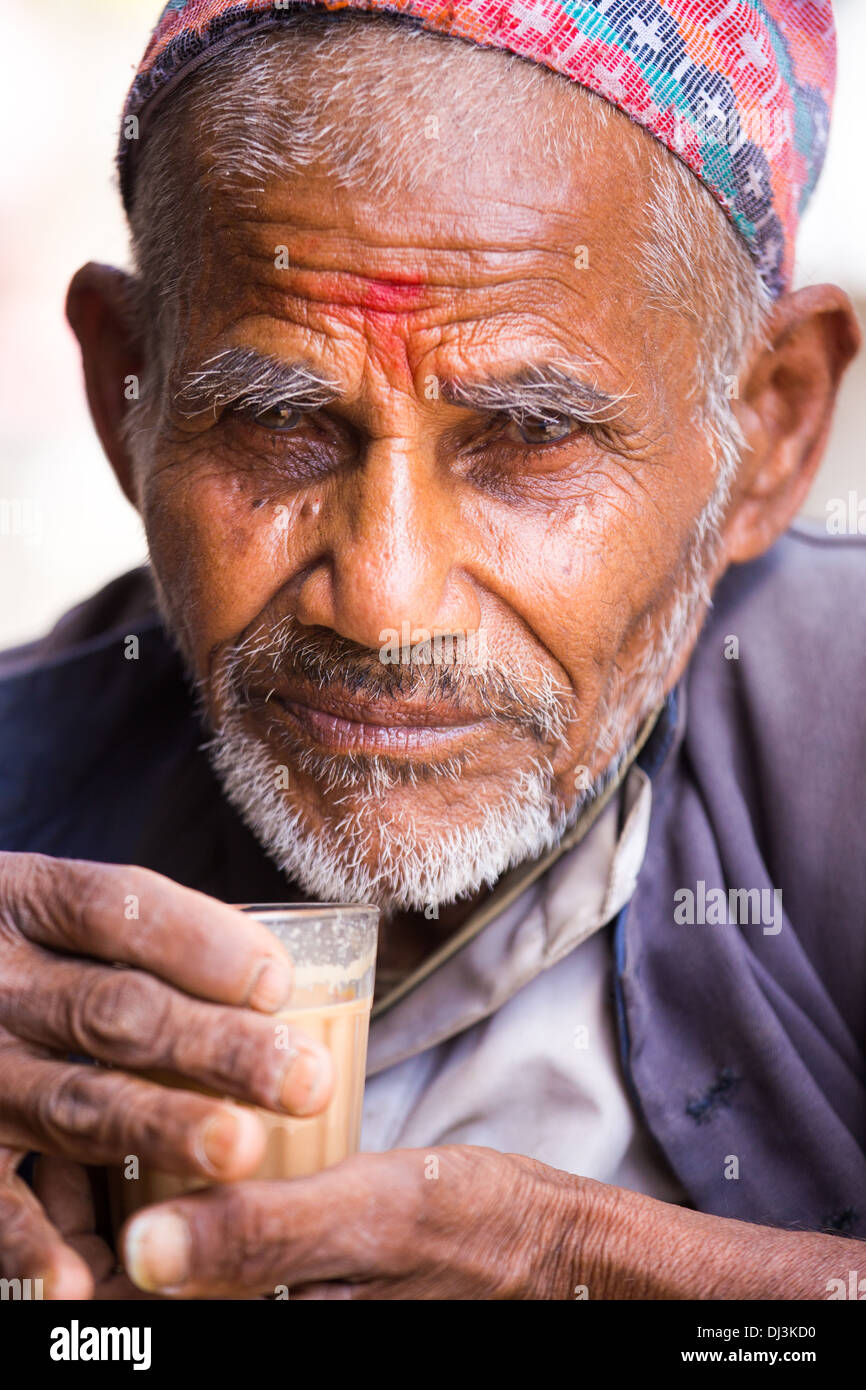 Tea drinking nepal hires stock photography and images Alamy