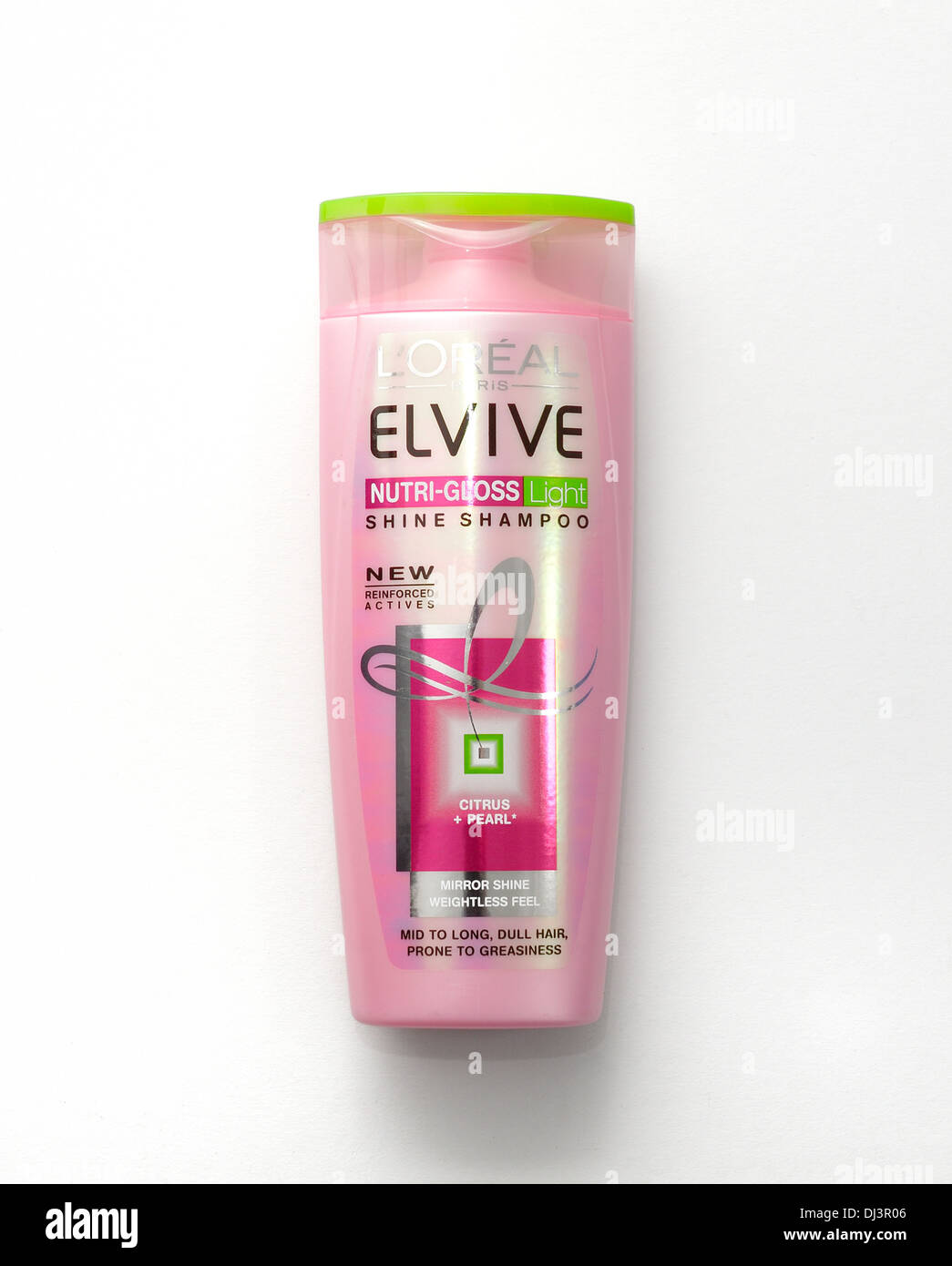 Loreal Elvive nutri-gloss light shine shampoo Stock Photo