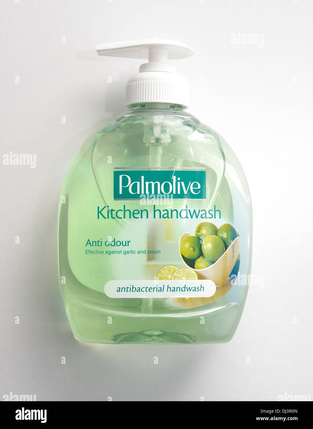 Palmolive kitchen hand wash anti odour effective against garlic onion and fish Stock Photo