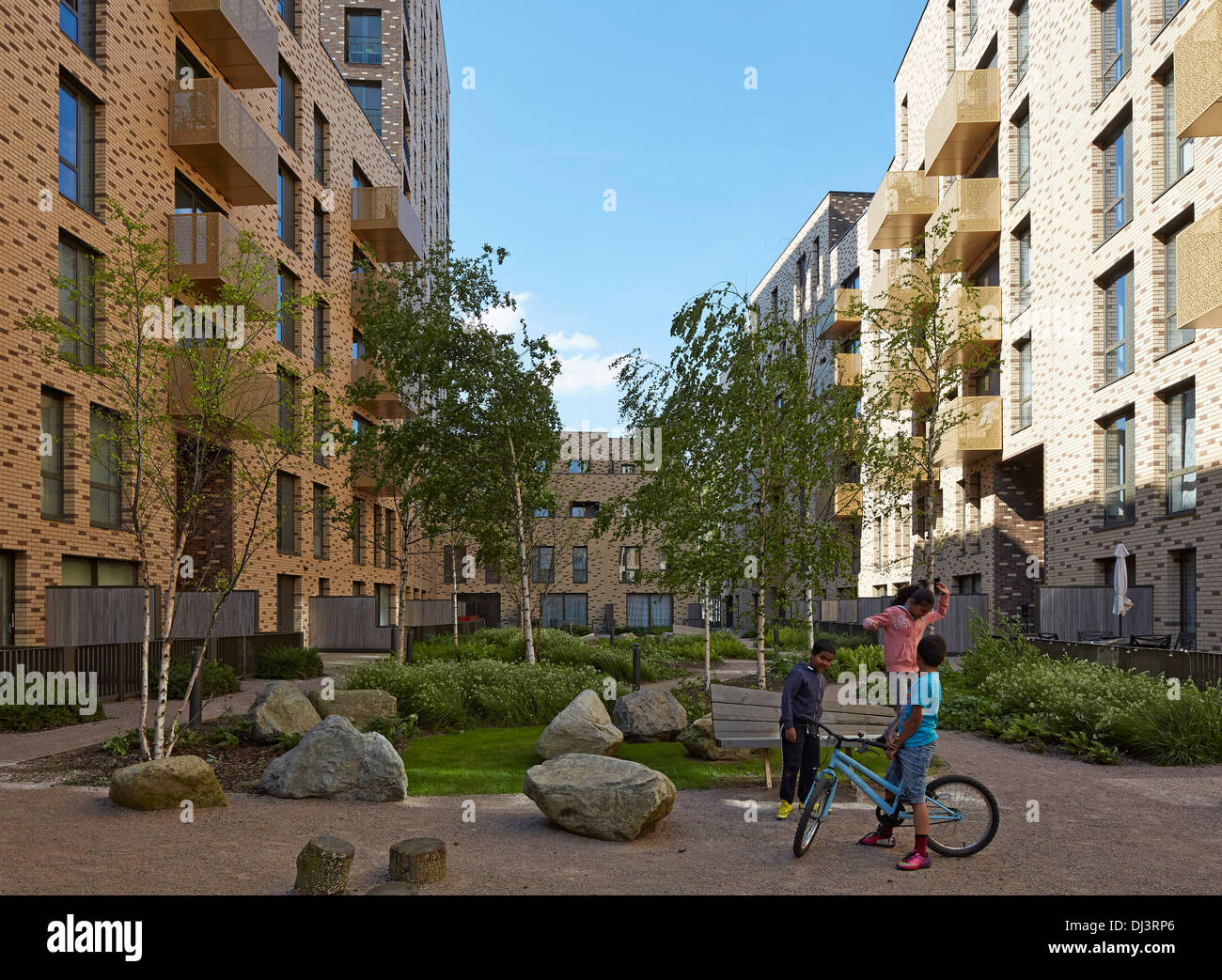 ST ANDREW'S APARTMENT COMPLEX BROMLEYBYBOW, London, United Kingdom Stock Photo 62779422 Alamy