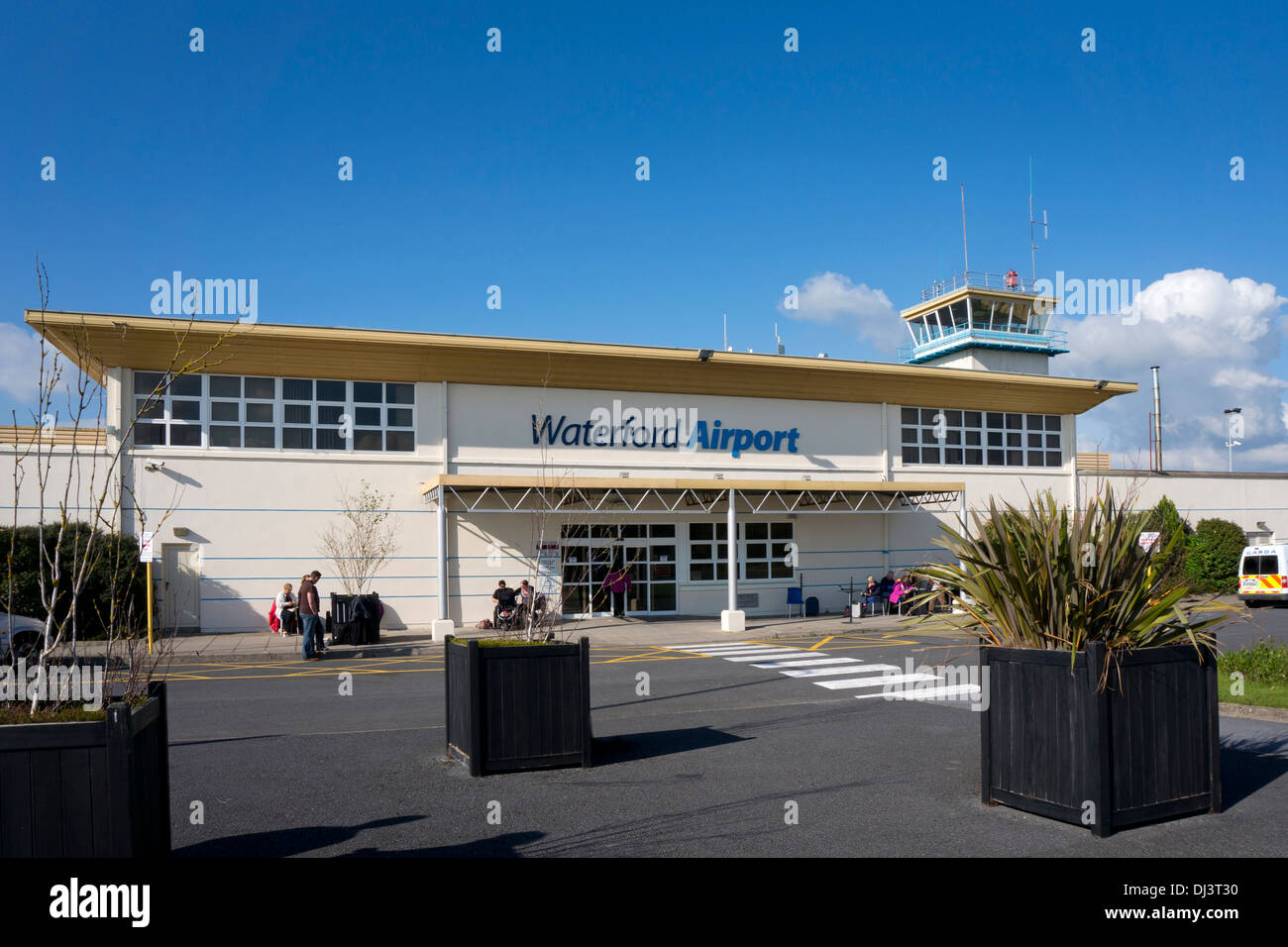Waterford airport, County Wexford, Ireland Stock Photo