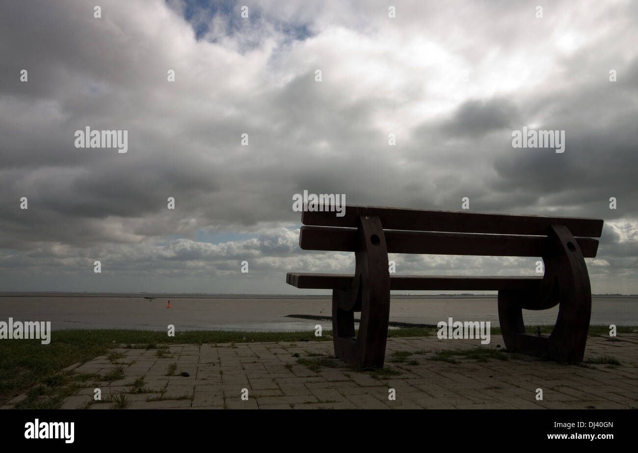 Retreat by the sea Stock Photo