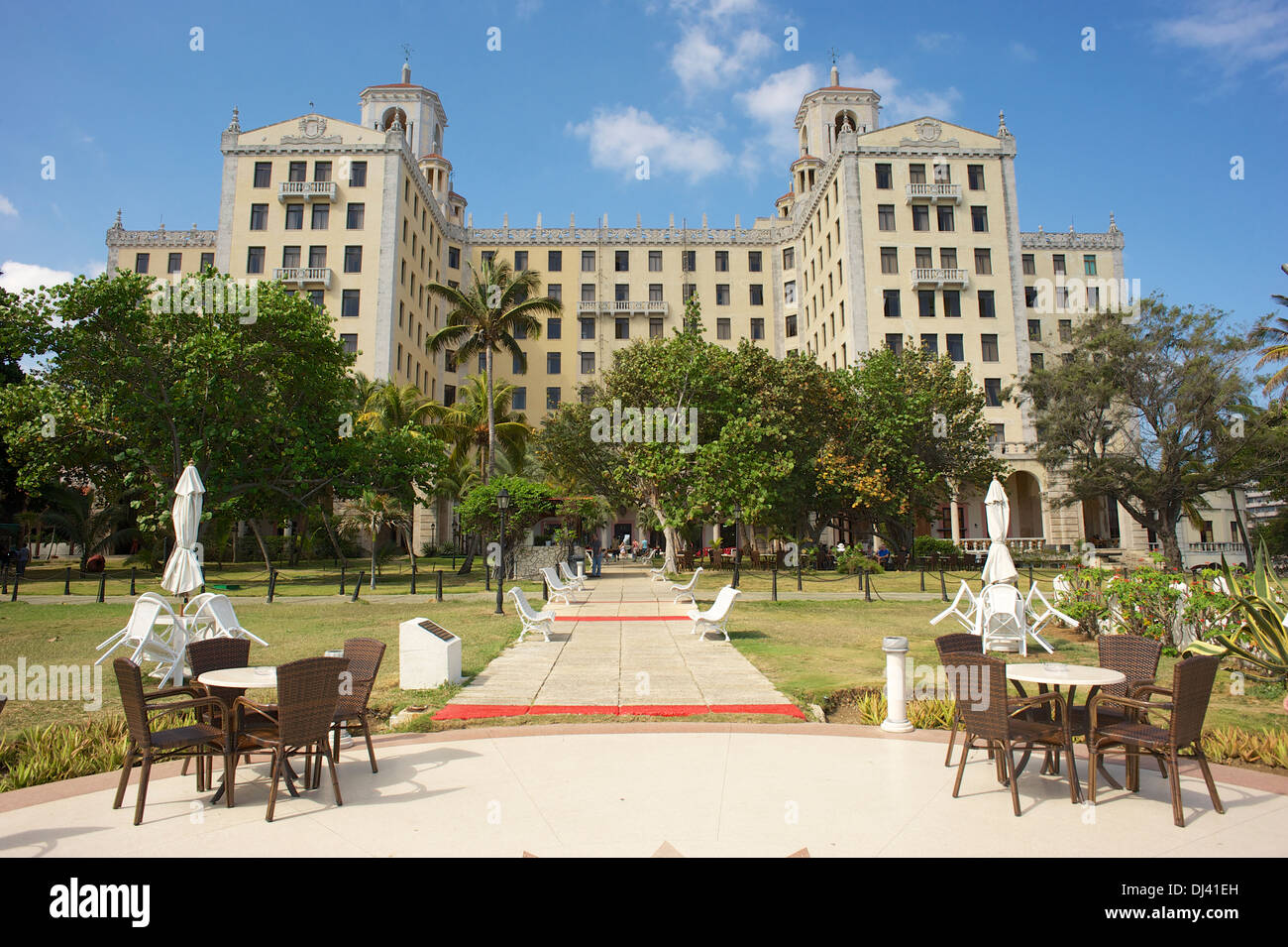 Hotel Nacional, Havana, Cuba Stock Photo