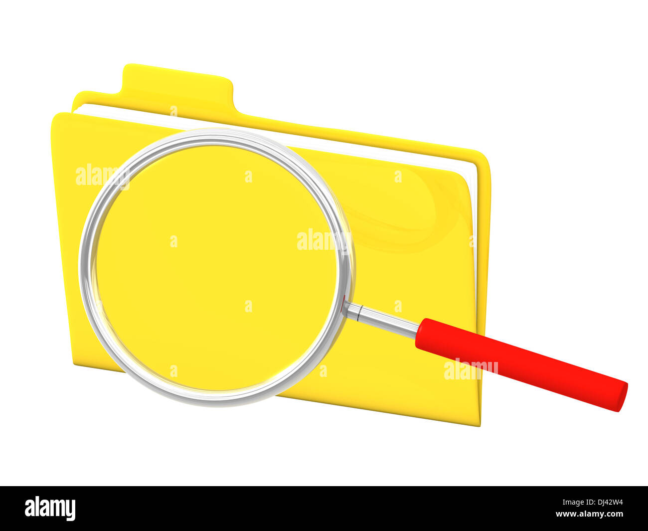 Yellow manila folder hi-res stock photography and images - Alamy