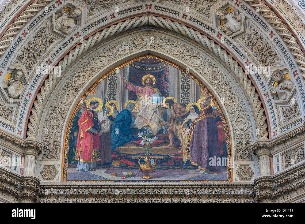 The Basilica di Santa Maria del Fiore (Basilica of Saint Mary of the ...
