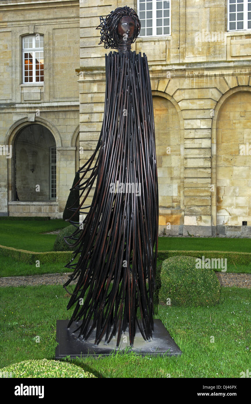 Sculpture La Parque, the Parca, Caen, France Stock Photo Alamy