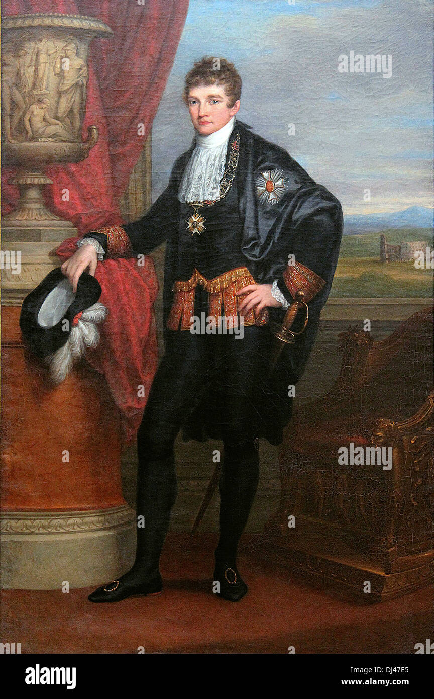 King Louis I of Bavaria, Ludwig I Stock Photo