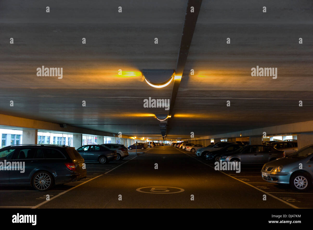 Car park, Brighton, UK Stock Photo Alamy