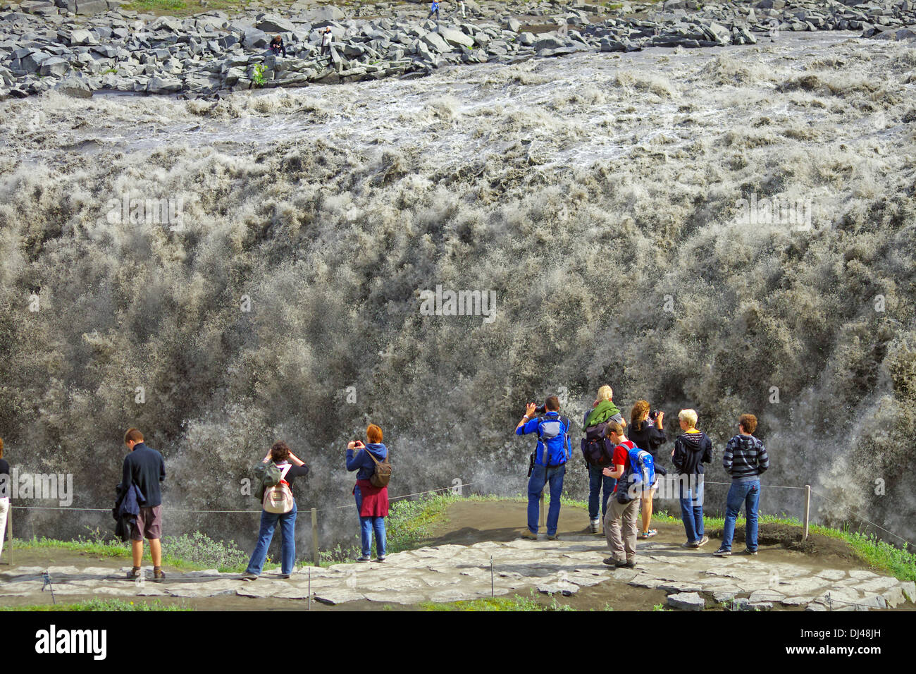 The mighty Dettifoss Stock Photo