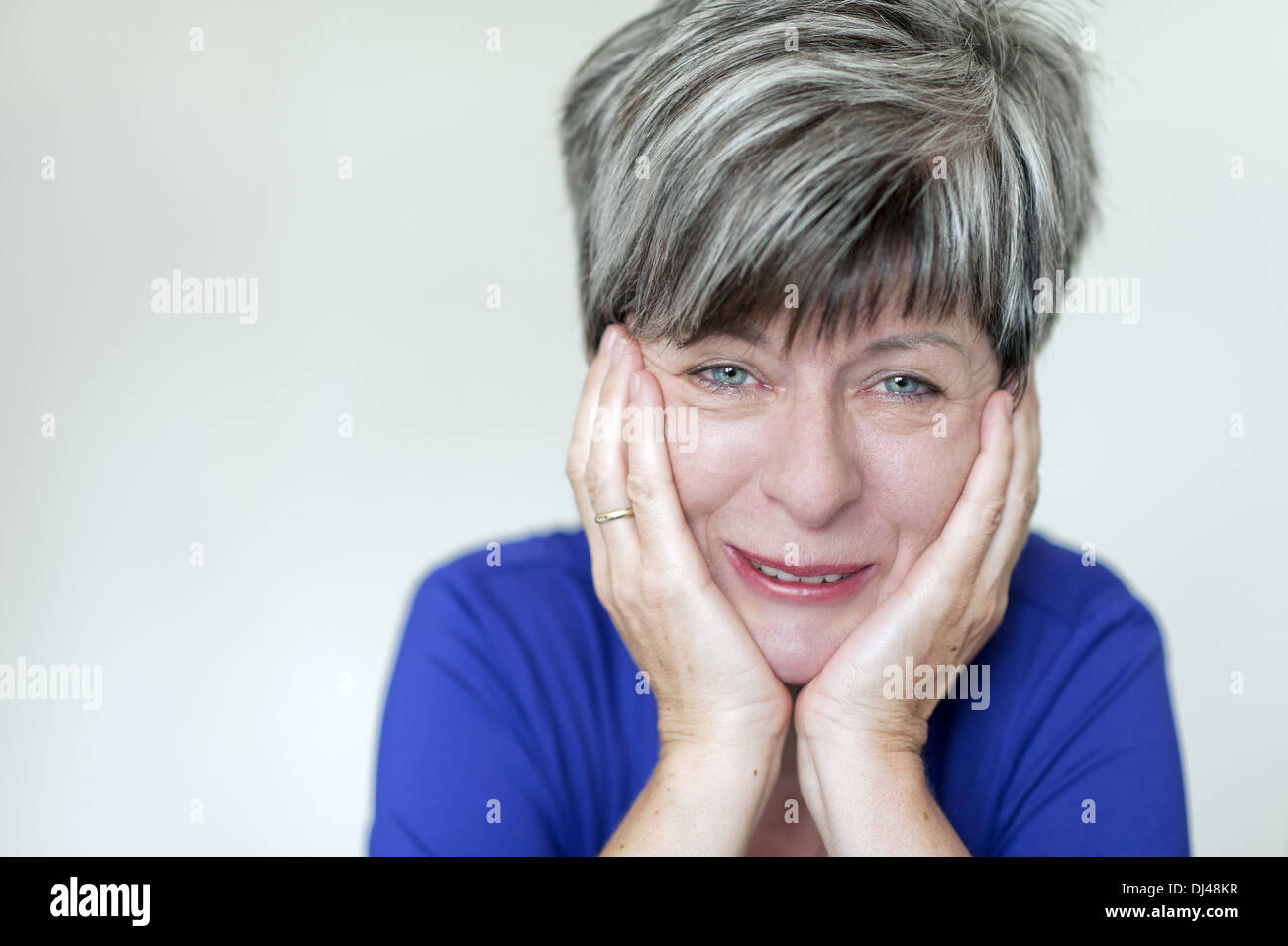 weeping woman Stock Photo