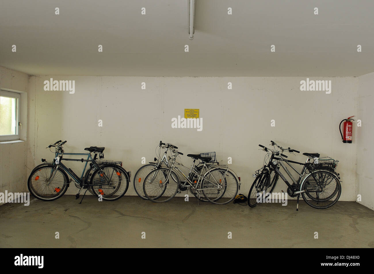 underground parking Stock Photo