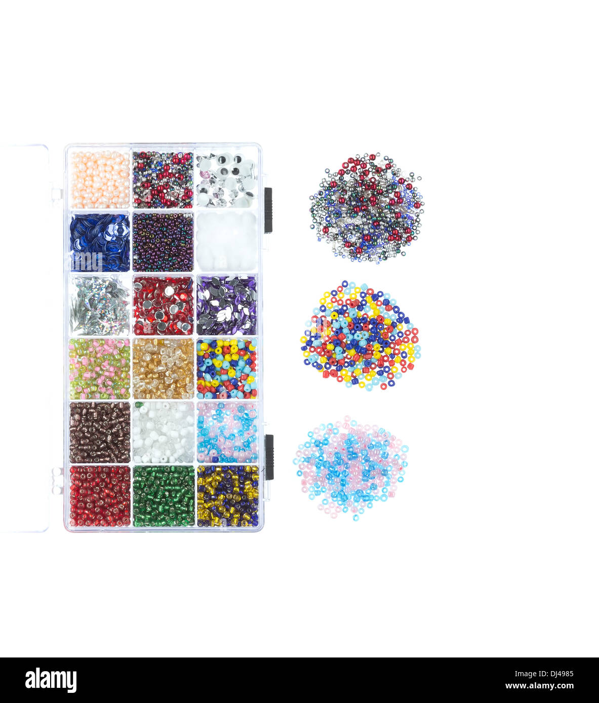 Collection of several beads Stock Photo Alamy
