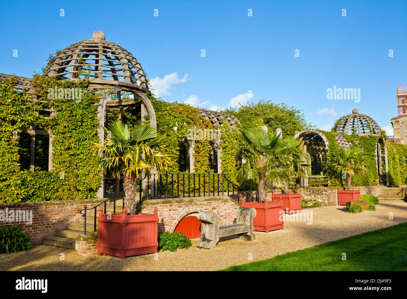 arundel castle home of the duke of norfolk ,arundel castle gardens West