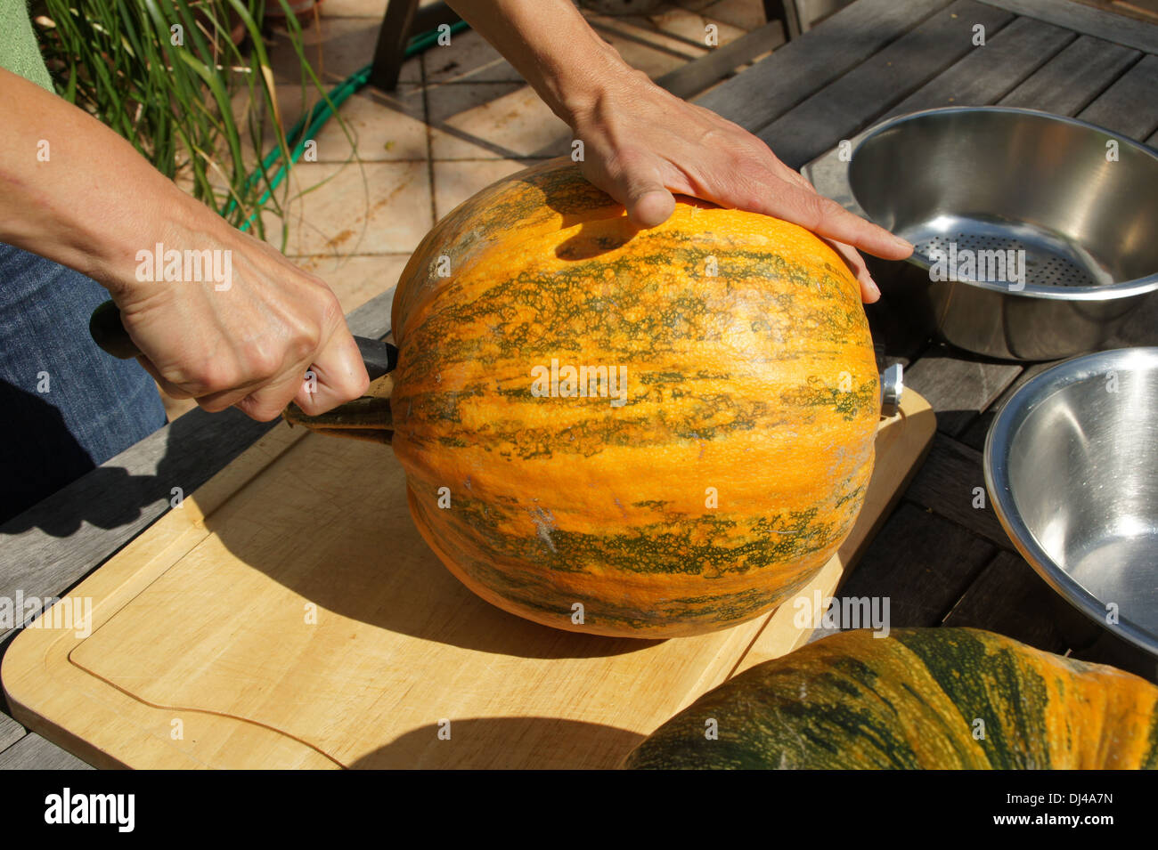 Seed Oil Pumpkin Stock Photo