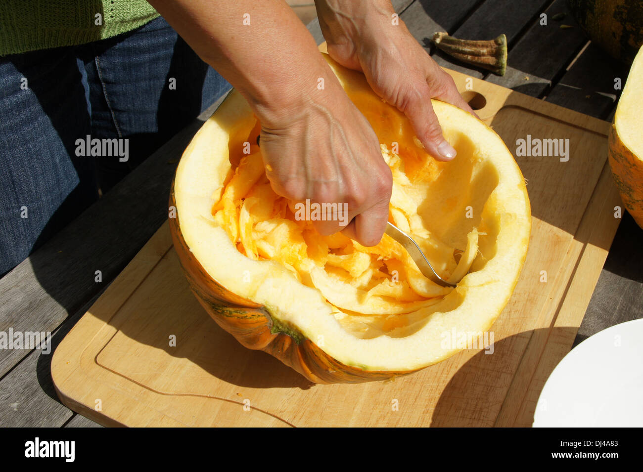 Seed Oil Pumpkin Stock Photo