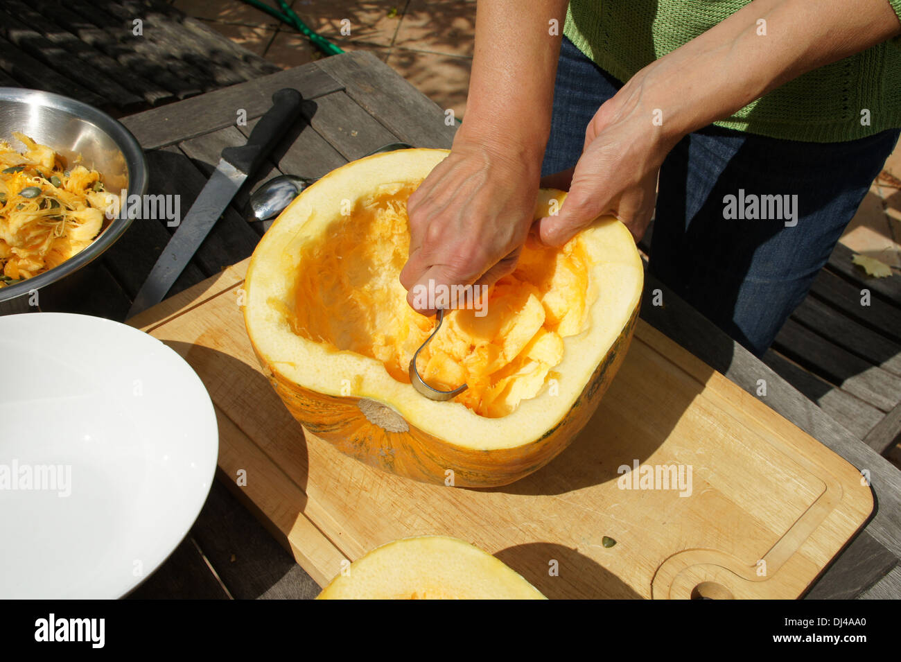 Seed Oil Pumpkin Stock Photo