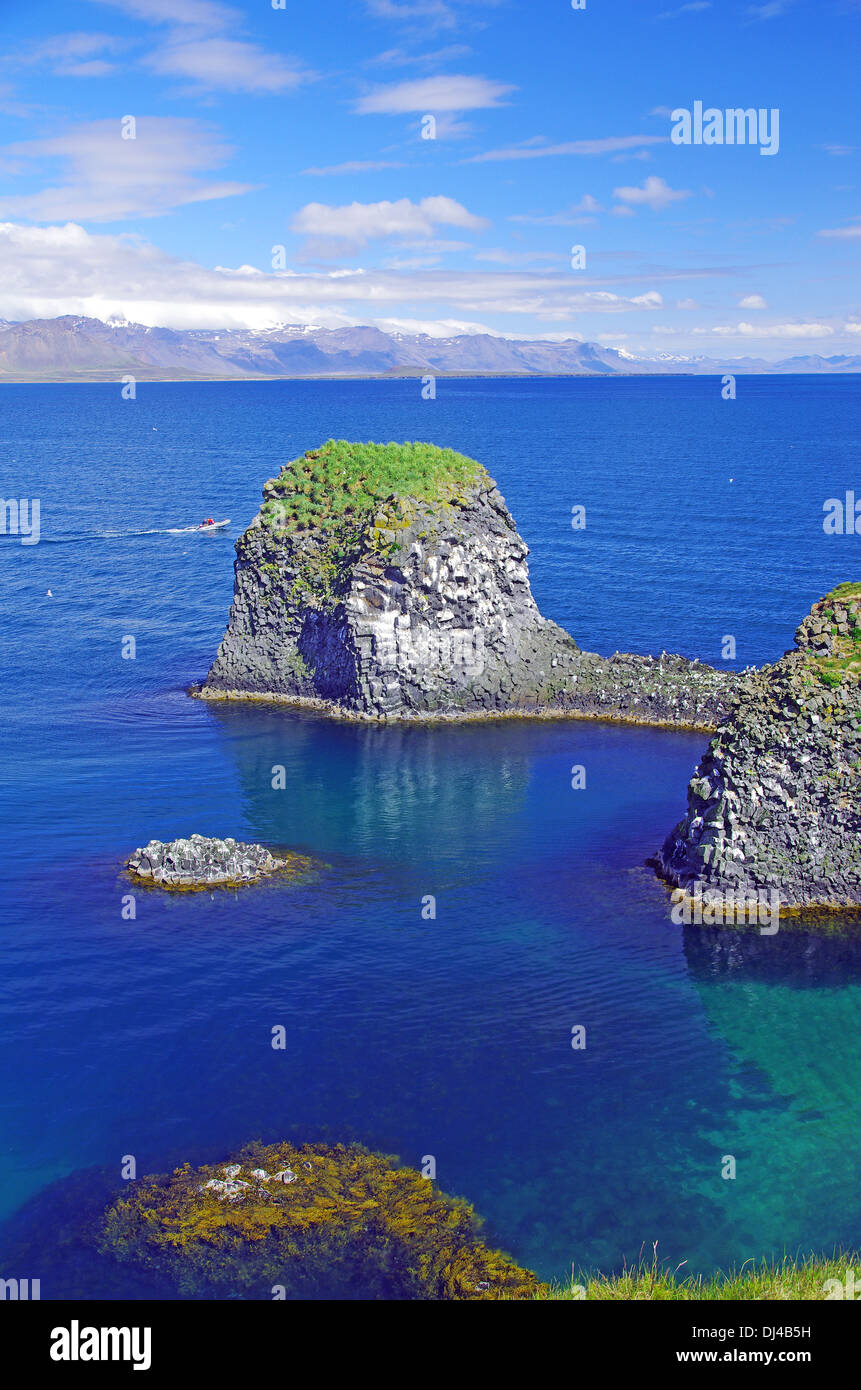 Bizarre Basalt Formations Stock Photo Alamy