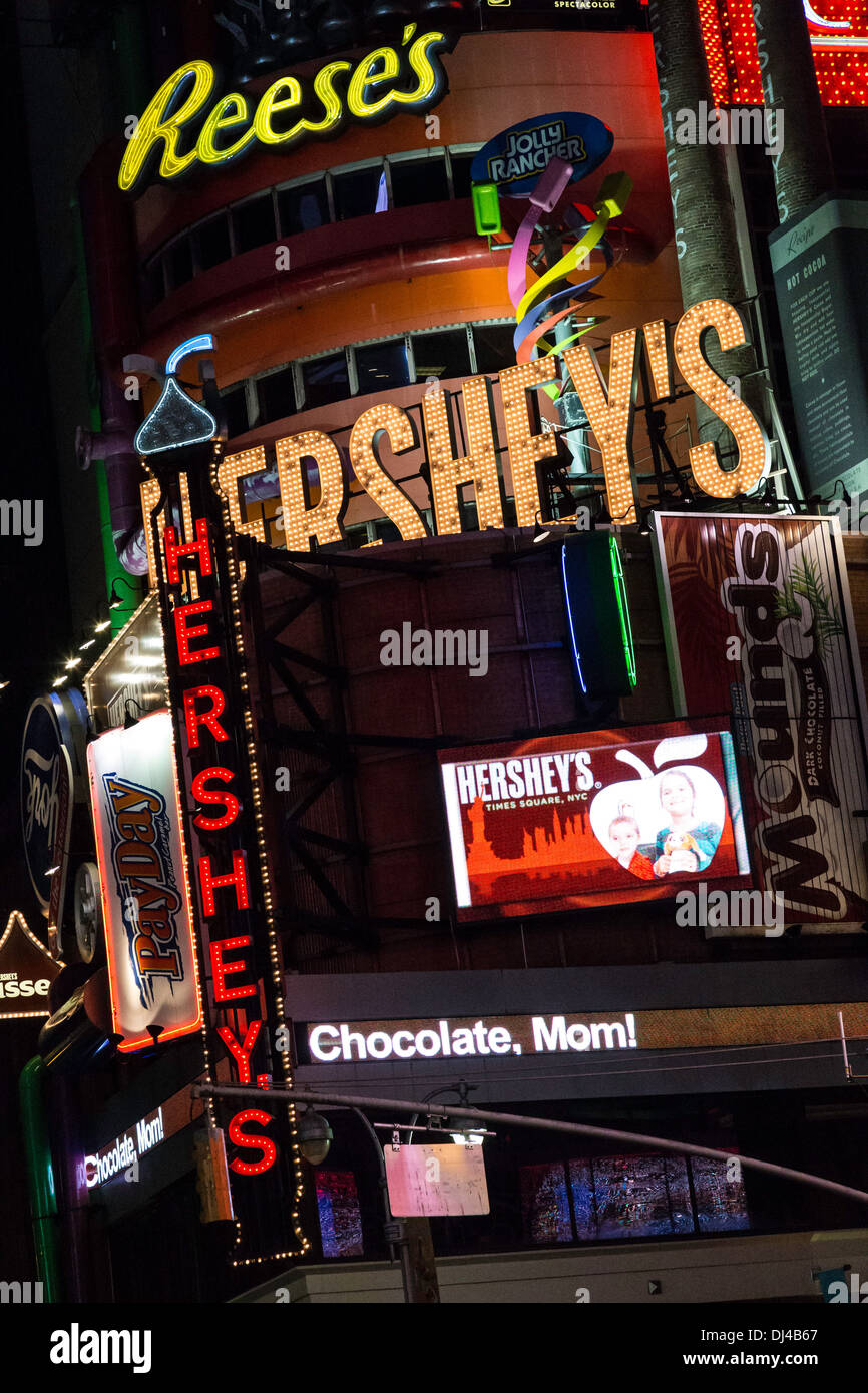 Hershey's Chocolate World Times Square, NYC Stock Photo Alamy