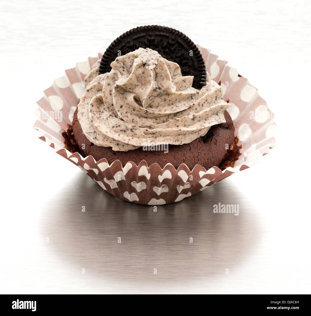 Chocolate cupcake Stock Photo