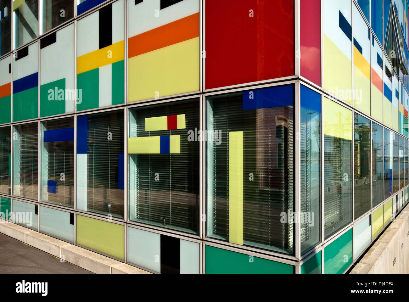 colorful facade Stock Photo