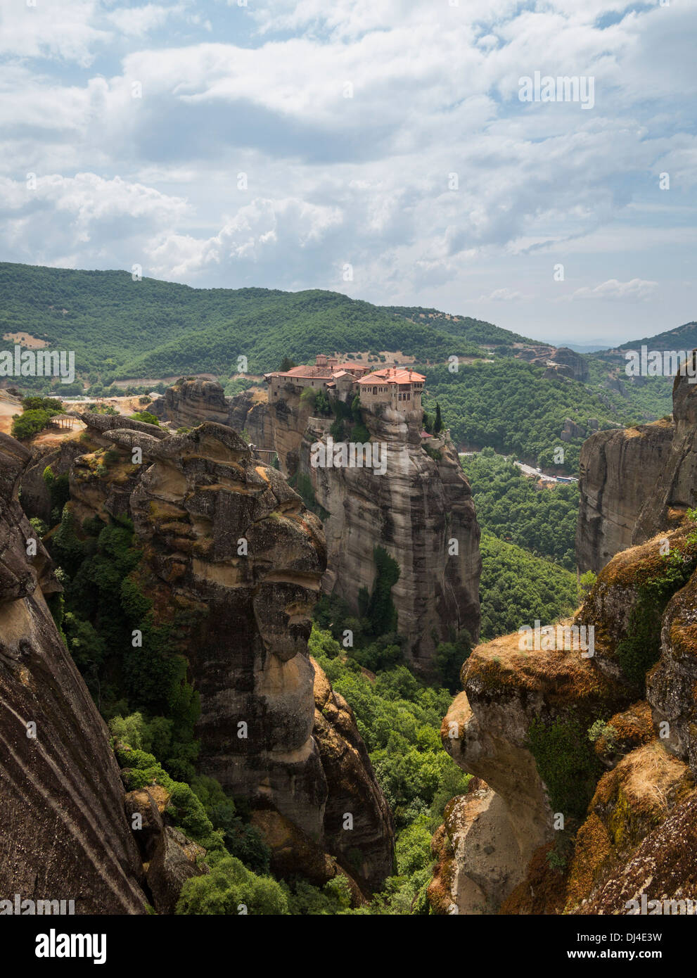 The Holy Monastery of Varlaam at Meteora, Greece Stock Photo - Alamy