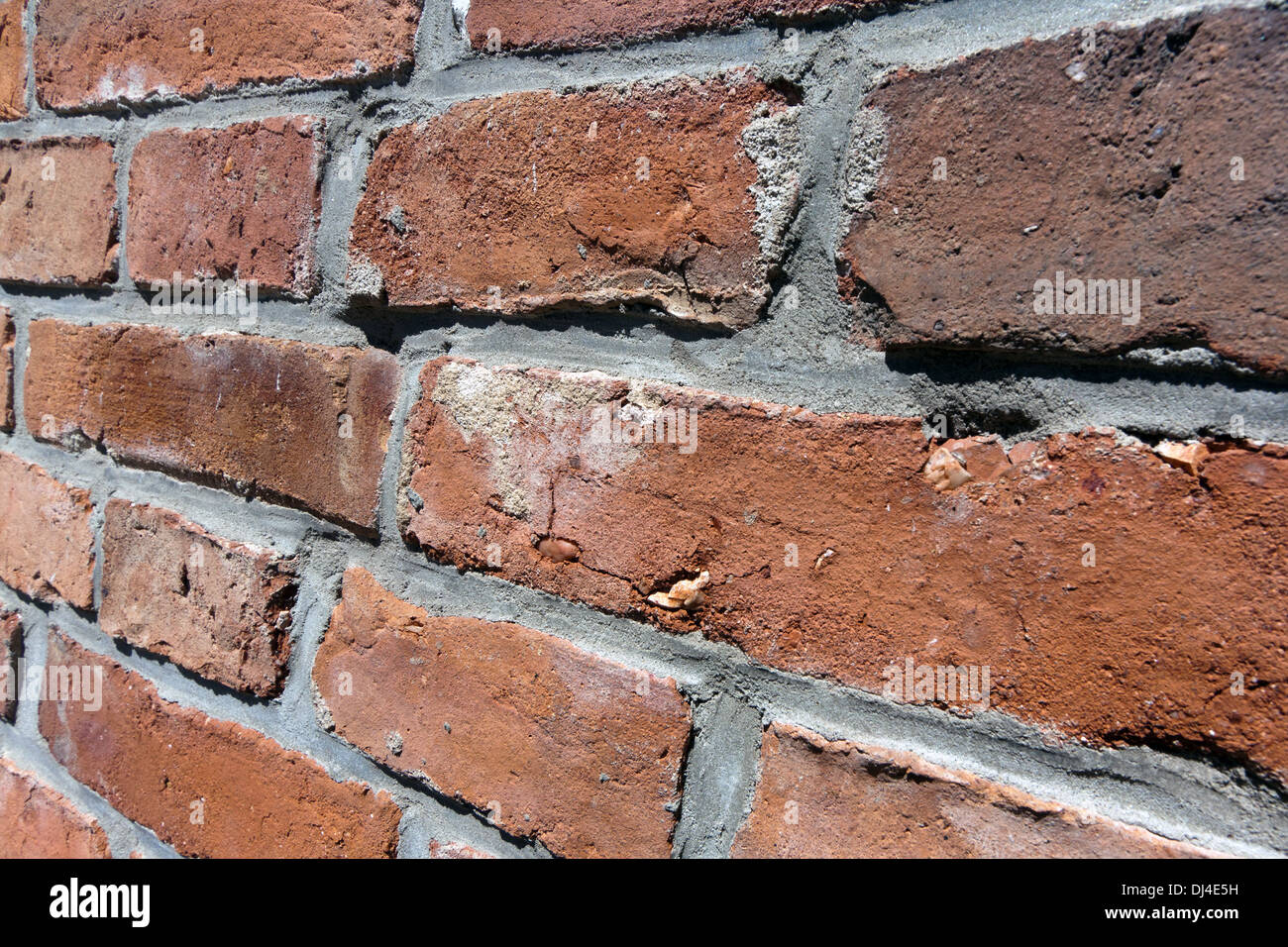 falling brick wall Stock Photo Alamy