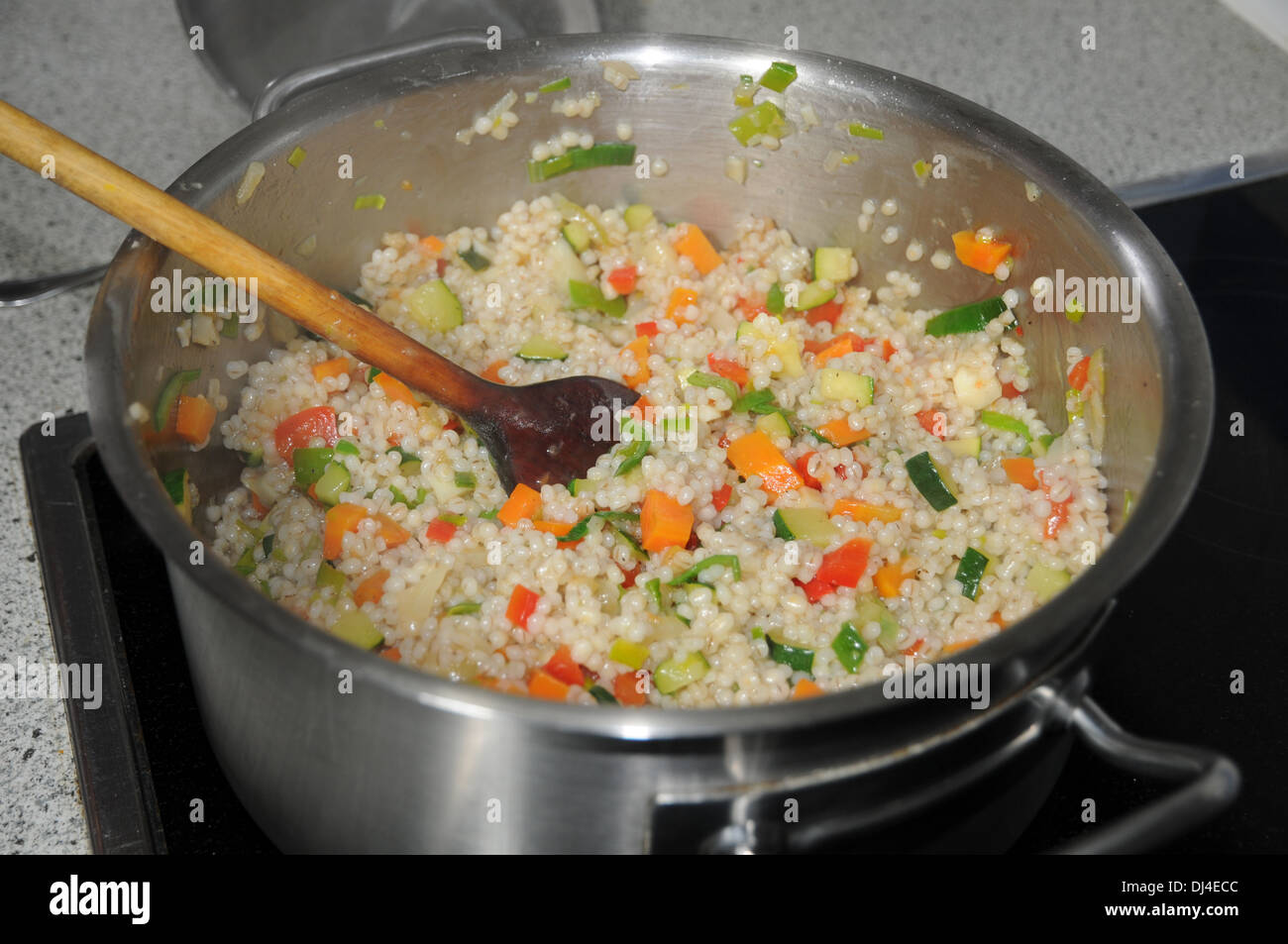 Pearl Barley Stock Photo