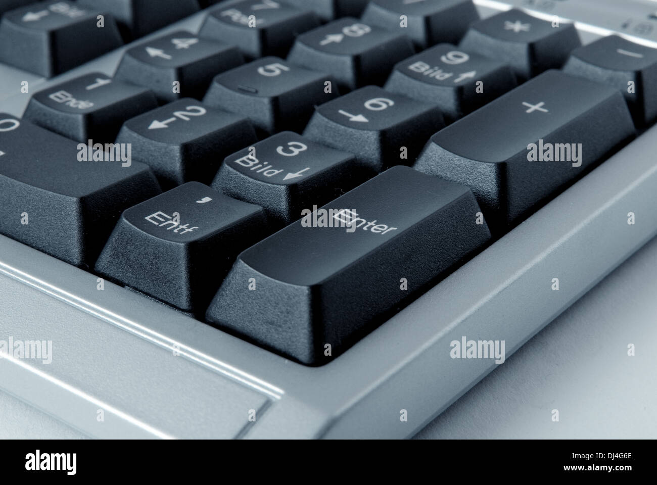 PC keyboard with Enter button Stock Photo Alamy