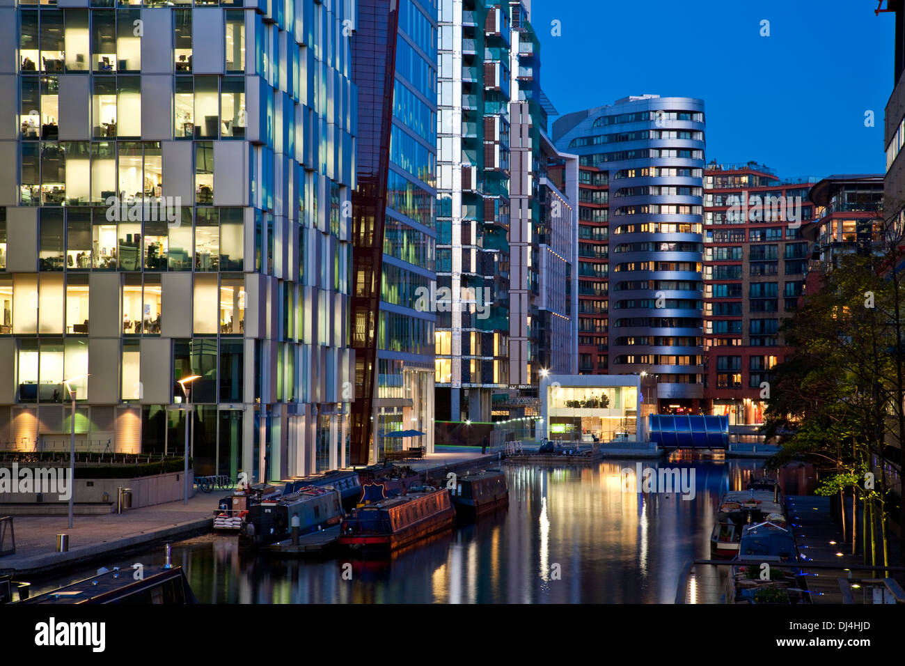 Office and Residential Buildings, Paddington Basin Development, London
