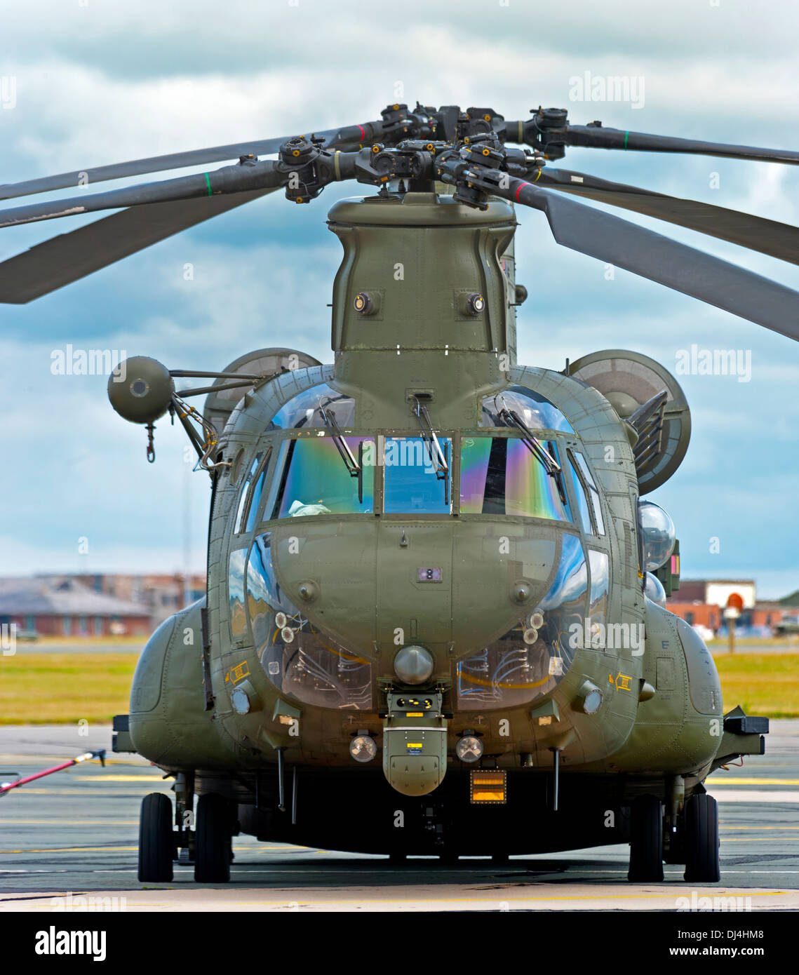 Chinook Valley Anglesey North Wales Uk Stock Photo Alamy