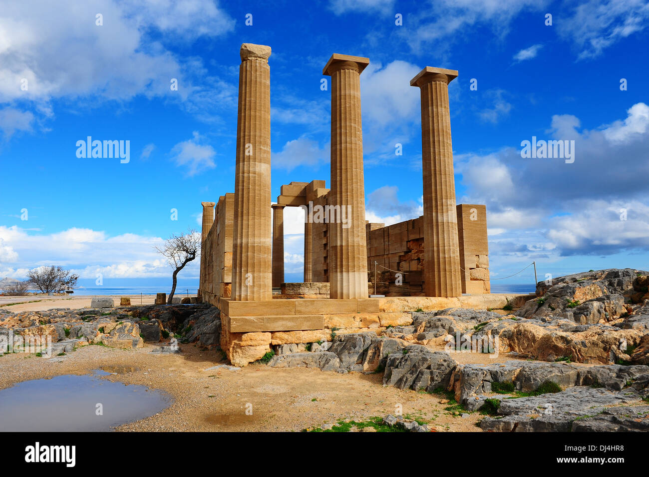 Sephardic Temple Rhodes Rhodes greece temple hi-res stock photography and images - Alamy