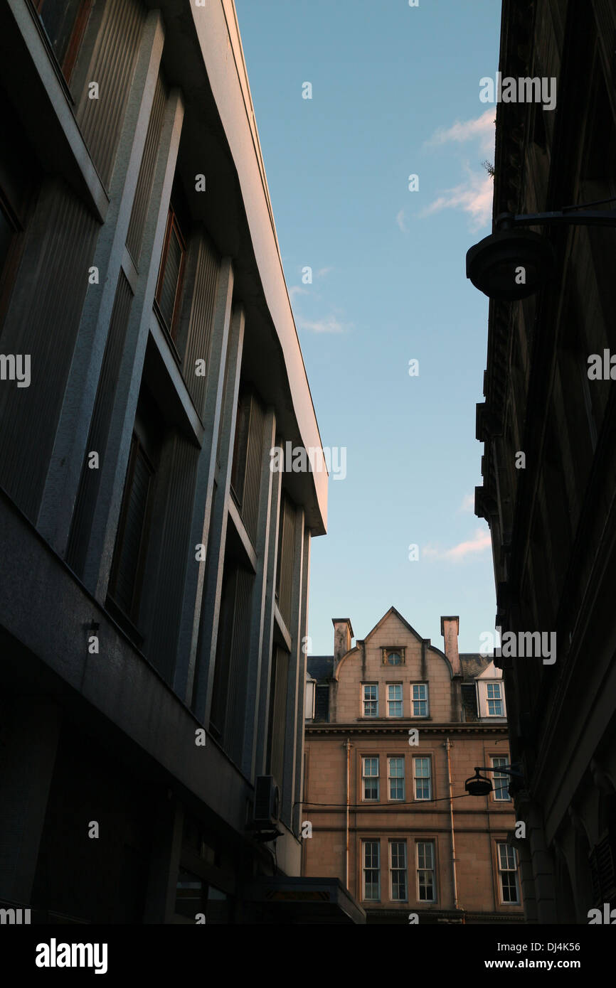 Buildings in Queensgate and Post Office Street Inverness Highlands