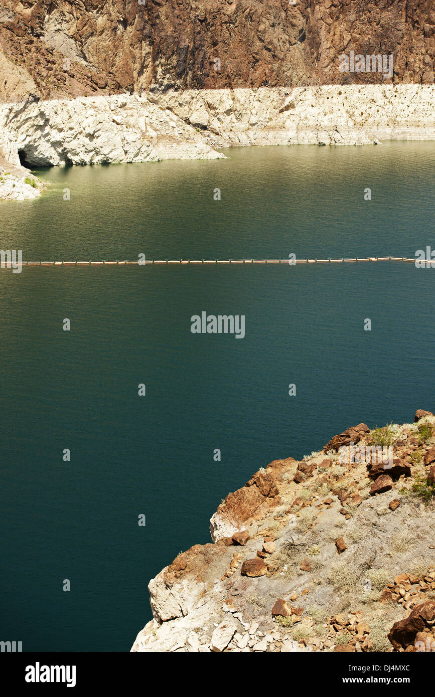 Lake Mead Water Level Vertical Photo. Nevada - Arizona Border, USA ...