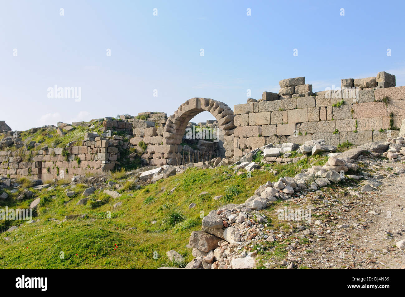 King's Gate   Pergamon Stock Photo