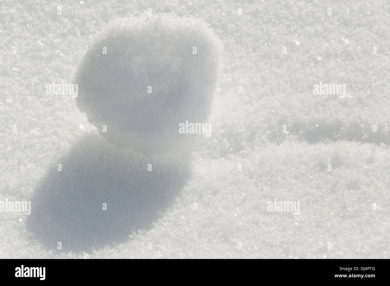 Snow ball Stock Photo