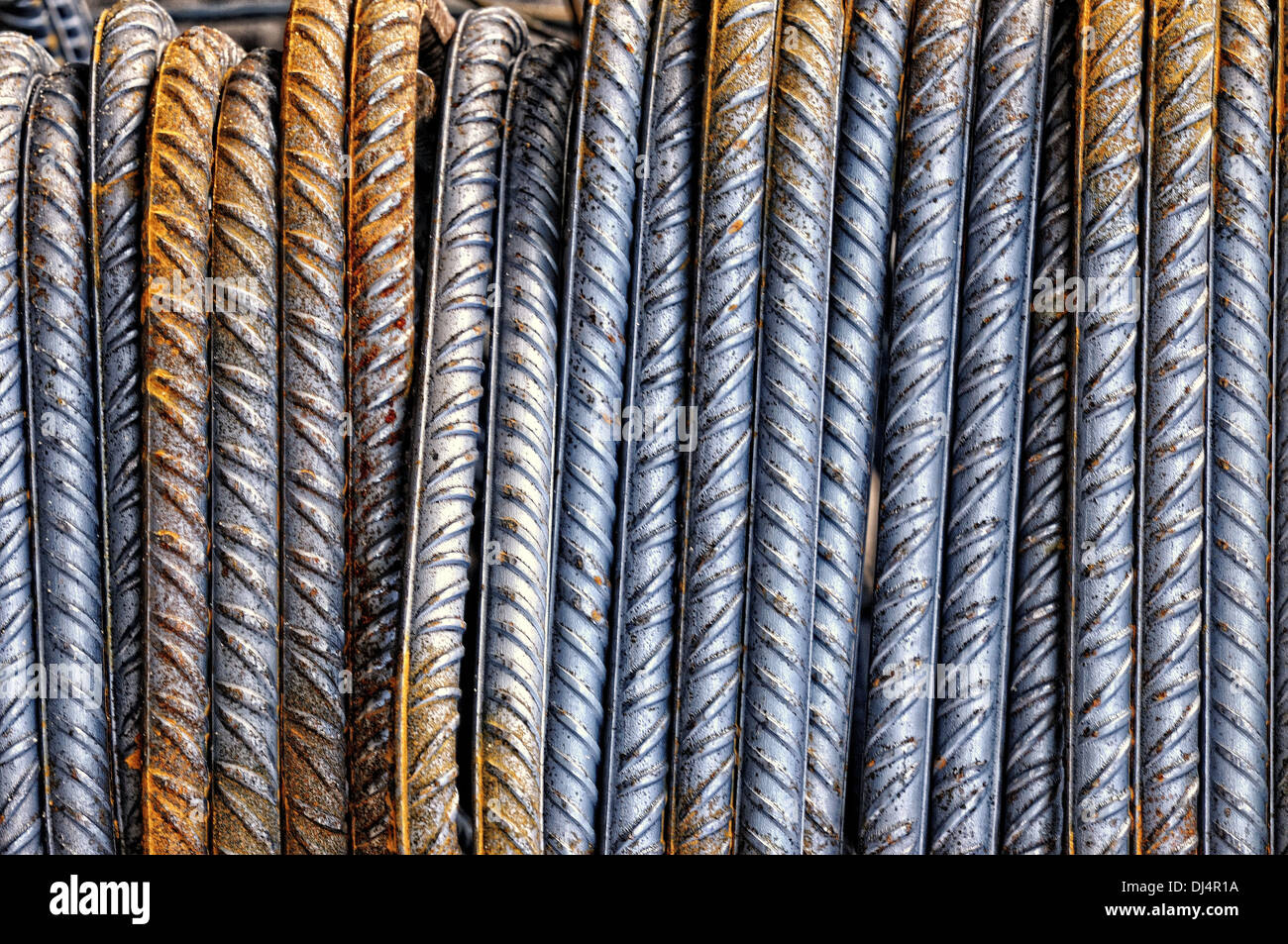Structural steel material Stock Photo