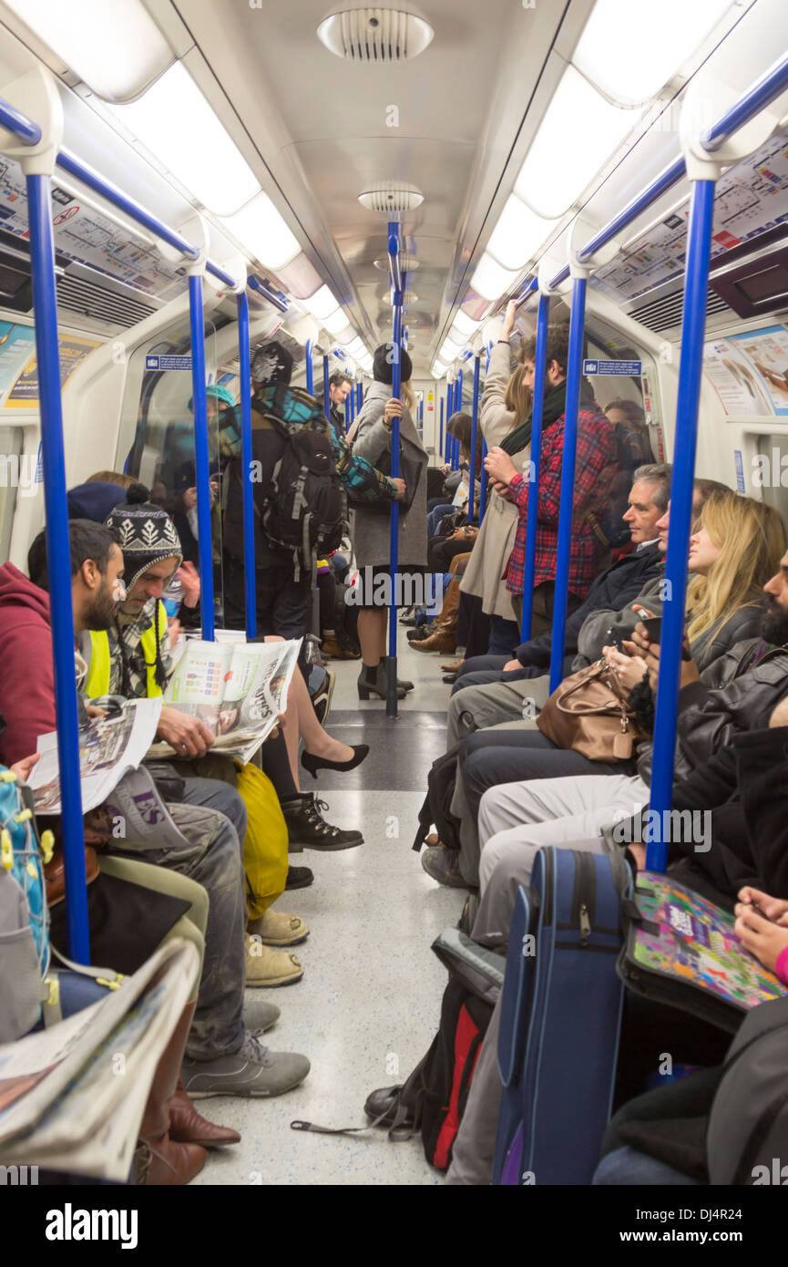 Northern Line Train - London Underground Stock Photo - Alamy