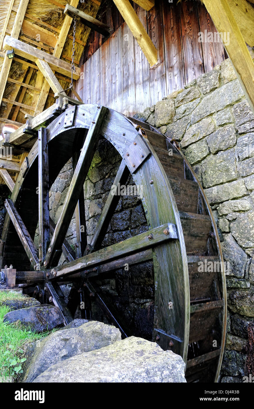 Mill wheel Stock Photo