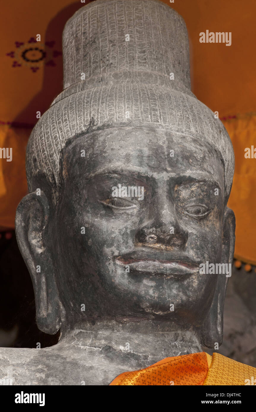 Hindu god Vishnu, Angkor Wat Stock Photo