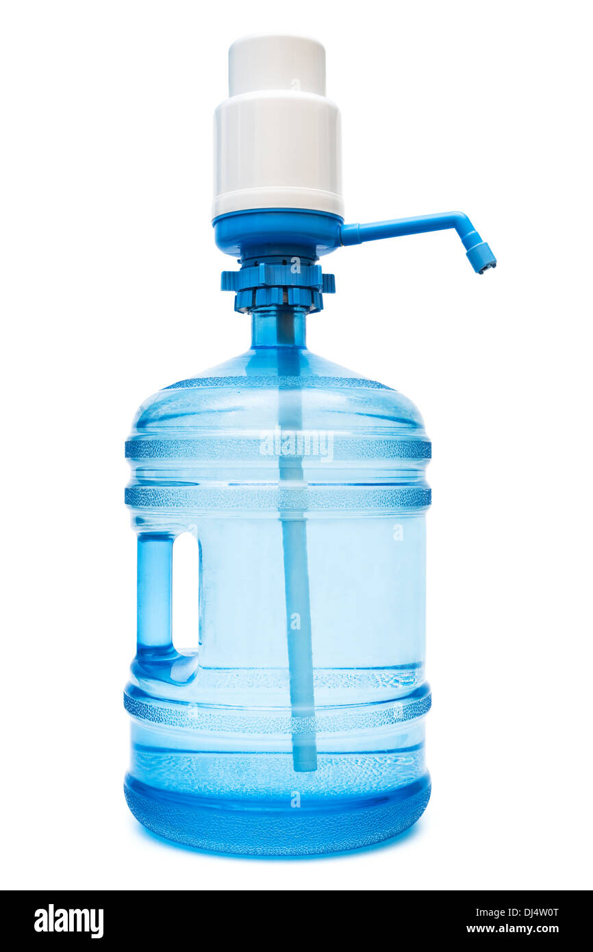 Big blue plastic bottle for potable water Stock Photo by ©Petkov 22308273