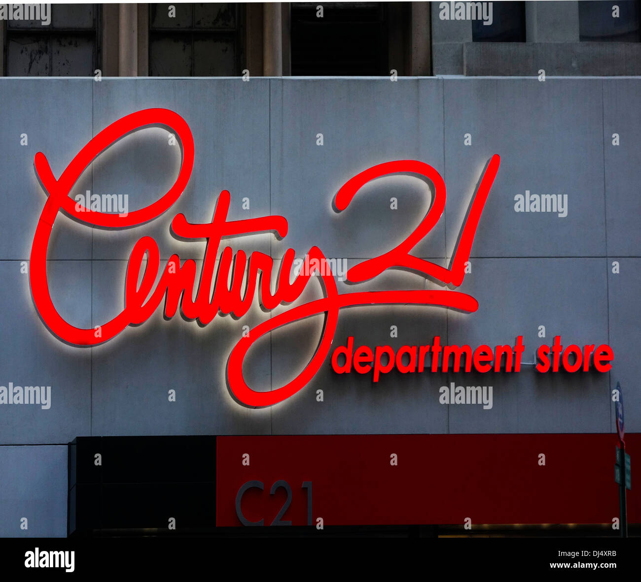 New york century 21 department store hires stock photography and