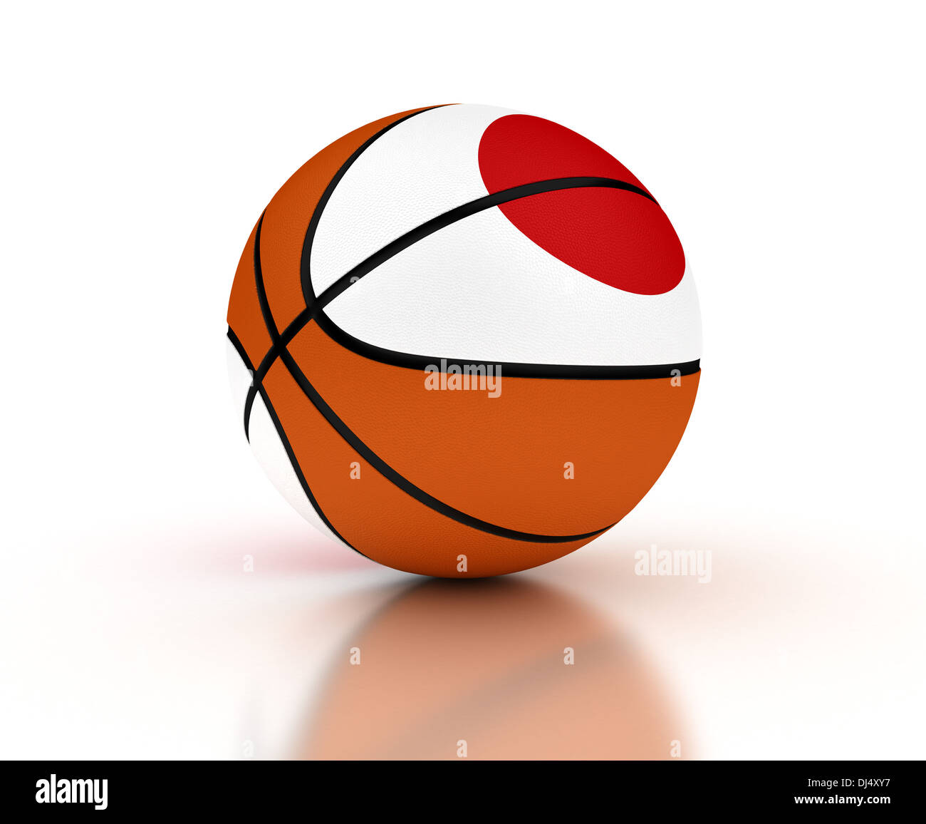 Japanese Basketball Team (isolated with clipping path Stock Photo Alamy