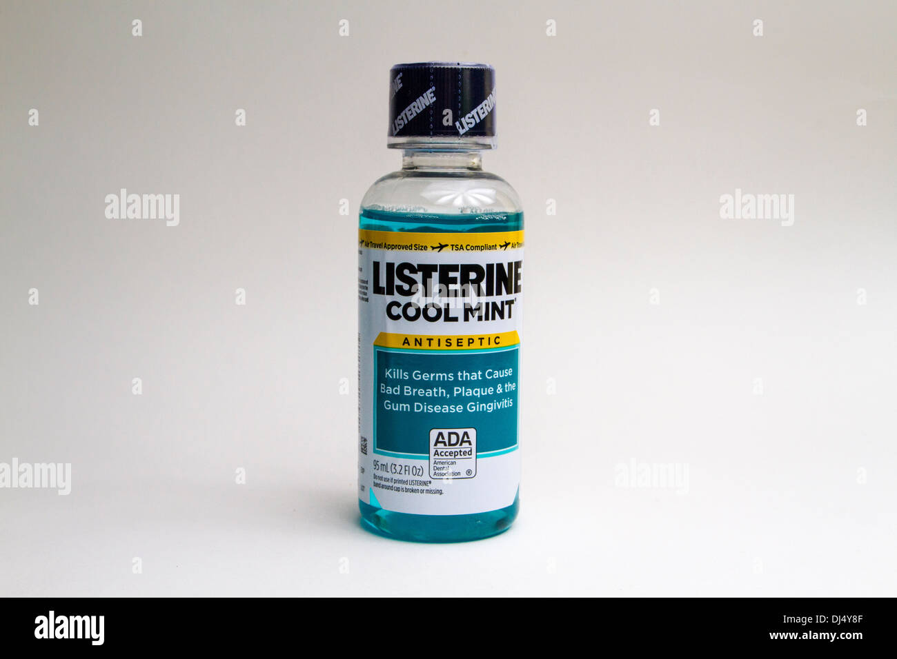 Listerine mouthwash a Johnson And Johnson product Stock Photo Alamy