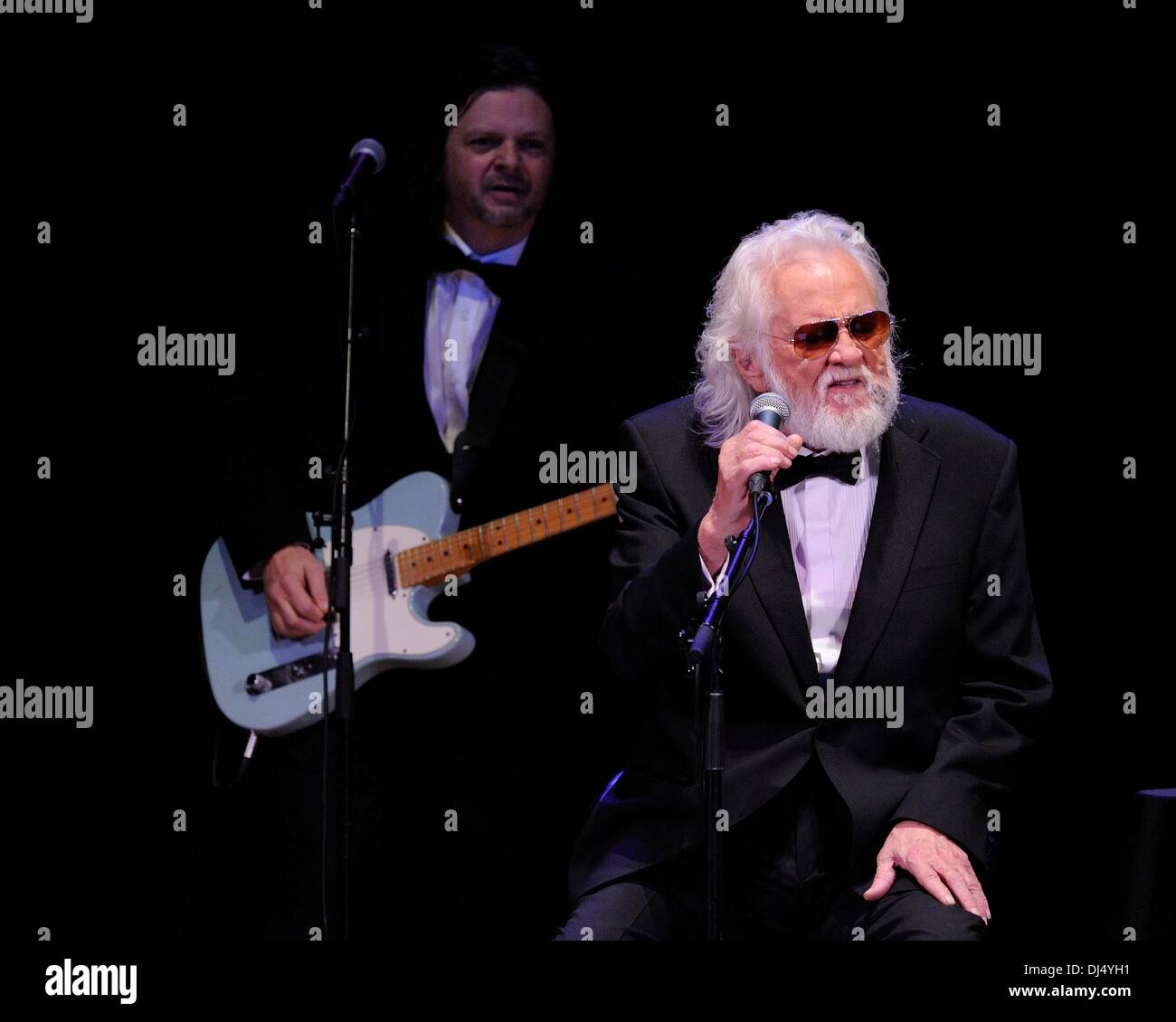 Toronto, Canada. 21st Nov 2013. Ronnie Hawkins, aka The Hawk, shares some of his favourite stories from his six decades in rock-n-roll on stage at Massey Hall. Credit:  EXImages/Alamy Live News Stock Photo