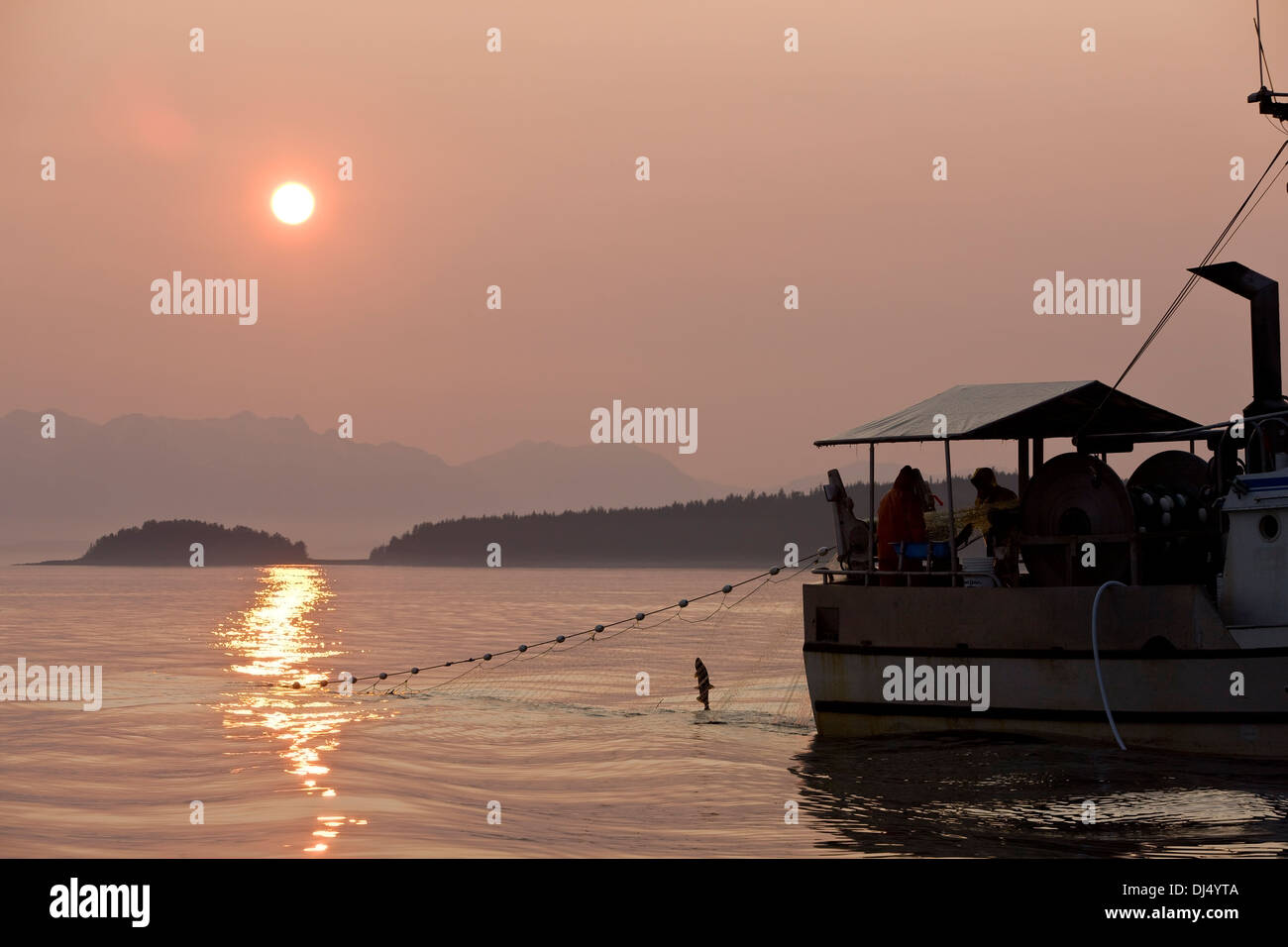 Commercial fishing vessel net hi-res stock photography and images