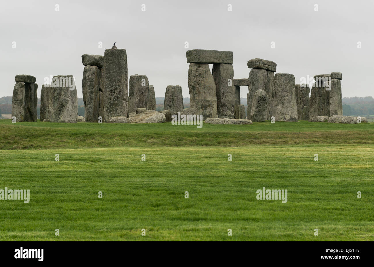 Stonehenge ancient monument Stock Photo